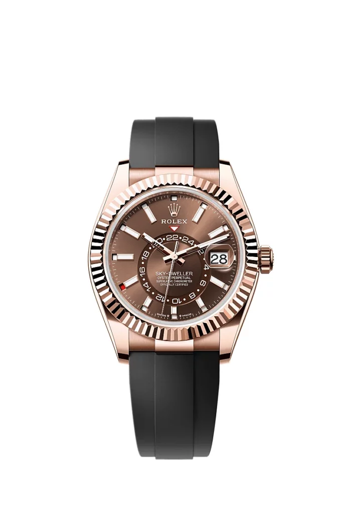 Rolex Sky-Dweller Oyster, 42 mm, or Everose