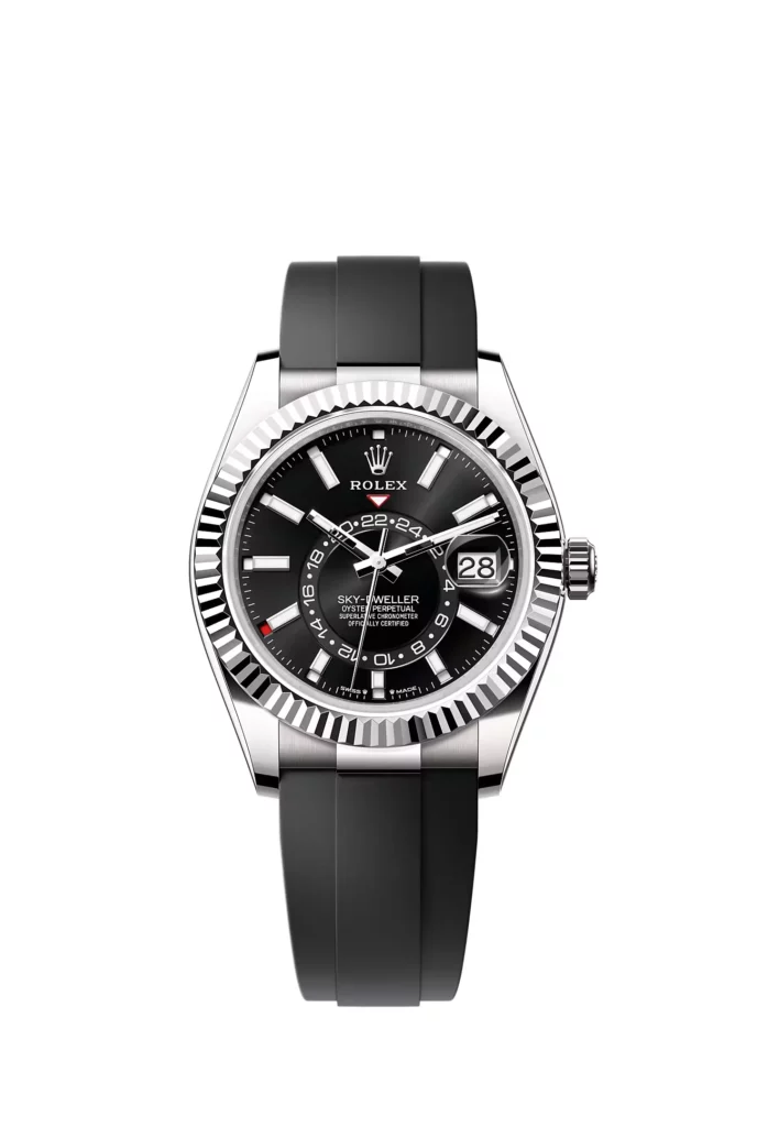 Rolex Sky-Dweller Oyster, 42 mm, or gris