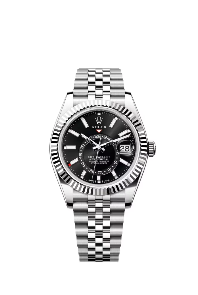 Rolex Sky-Dweller Oyster, 42 mm, acier Oystersteel et or
