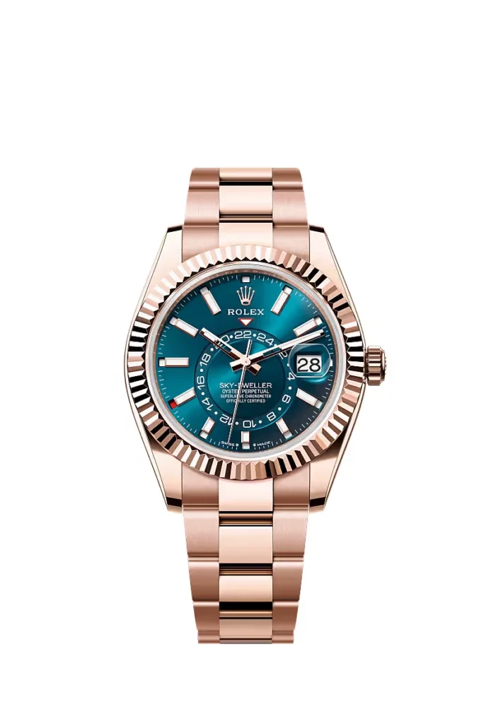 Rolex Sky-Dweller Oyster, 42 mm, or Everose