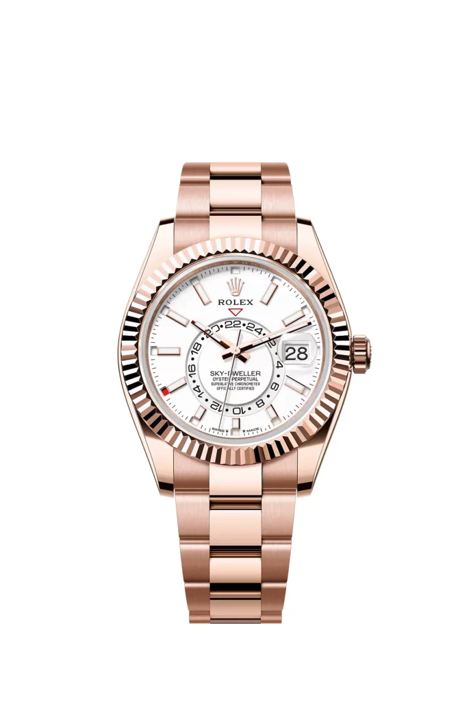 Rolex Sky-Dweller Oyster, 42 mm, or Everose