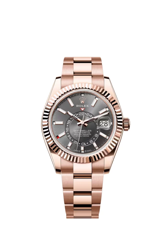Rolex Sky-Dweller Oyster, 42 mm, or Everose