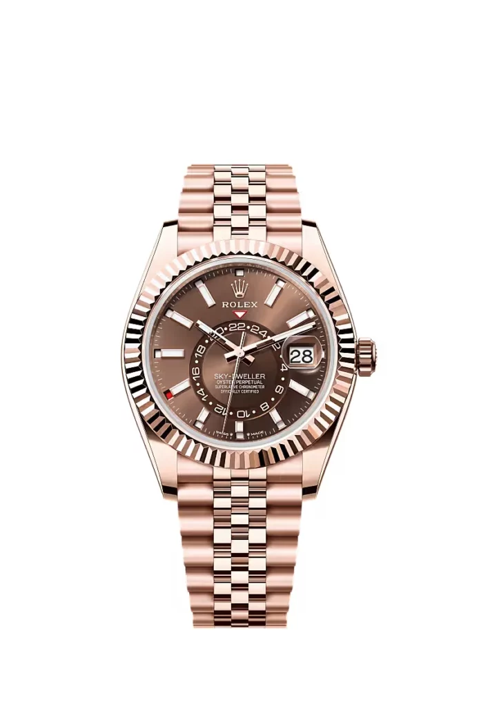 Rolex Sky-Dweller Oyster, 42 mm, or Everose