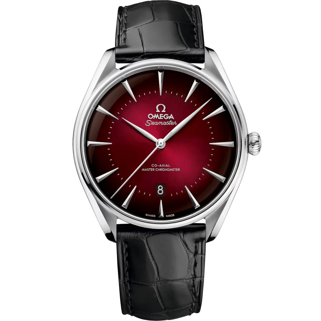 Omega Seamaster Éditions Boutique 39,5 mm, acier sur bracelet en cuir
