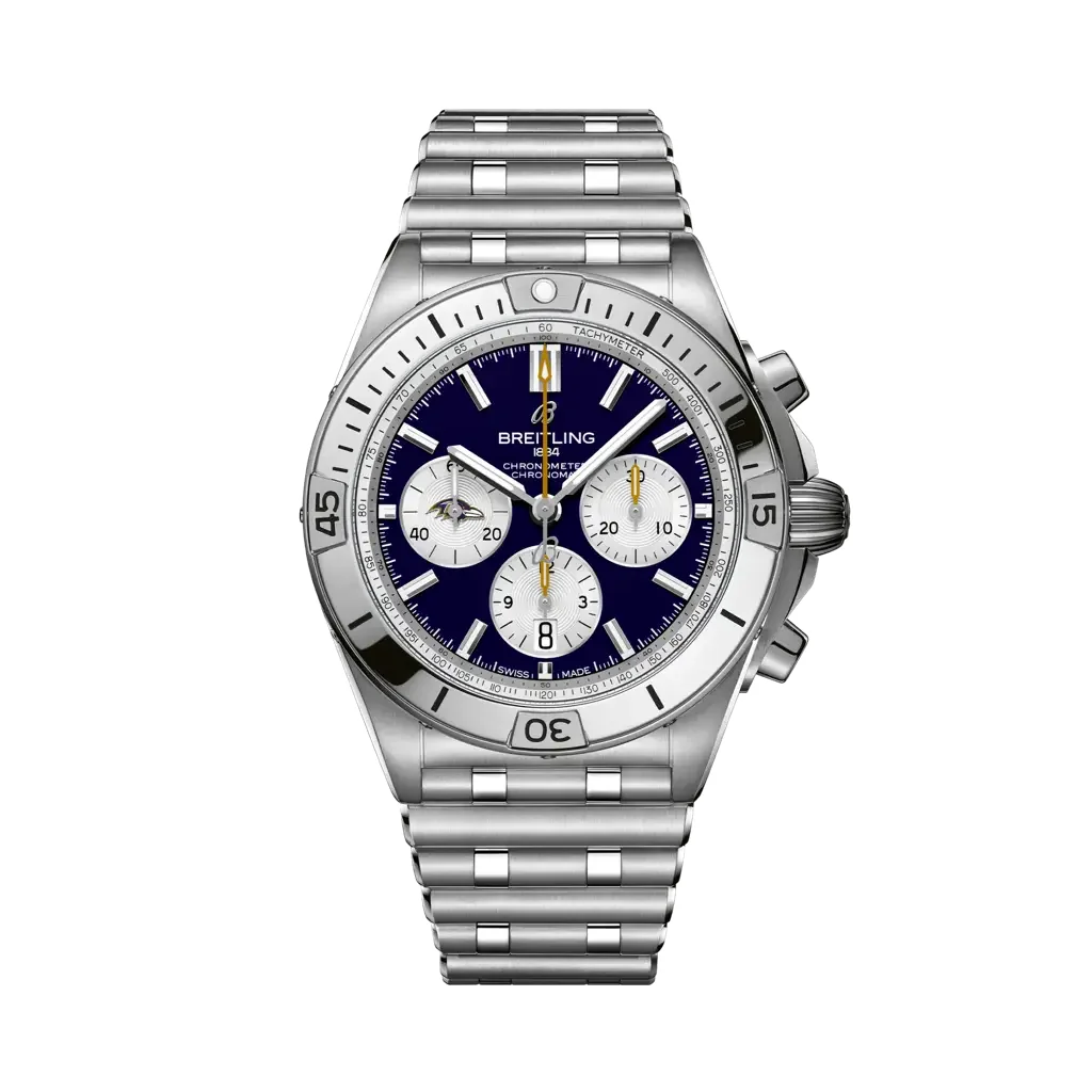 Breitling Chronomat B01 42 NFL Baltimore Ravens Edition