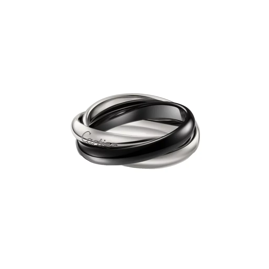 Bague Trinity, céramique, modèle classique