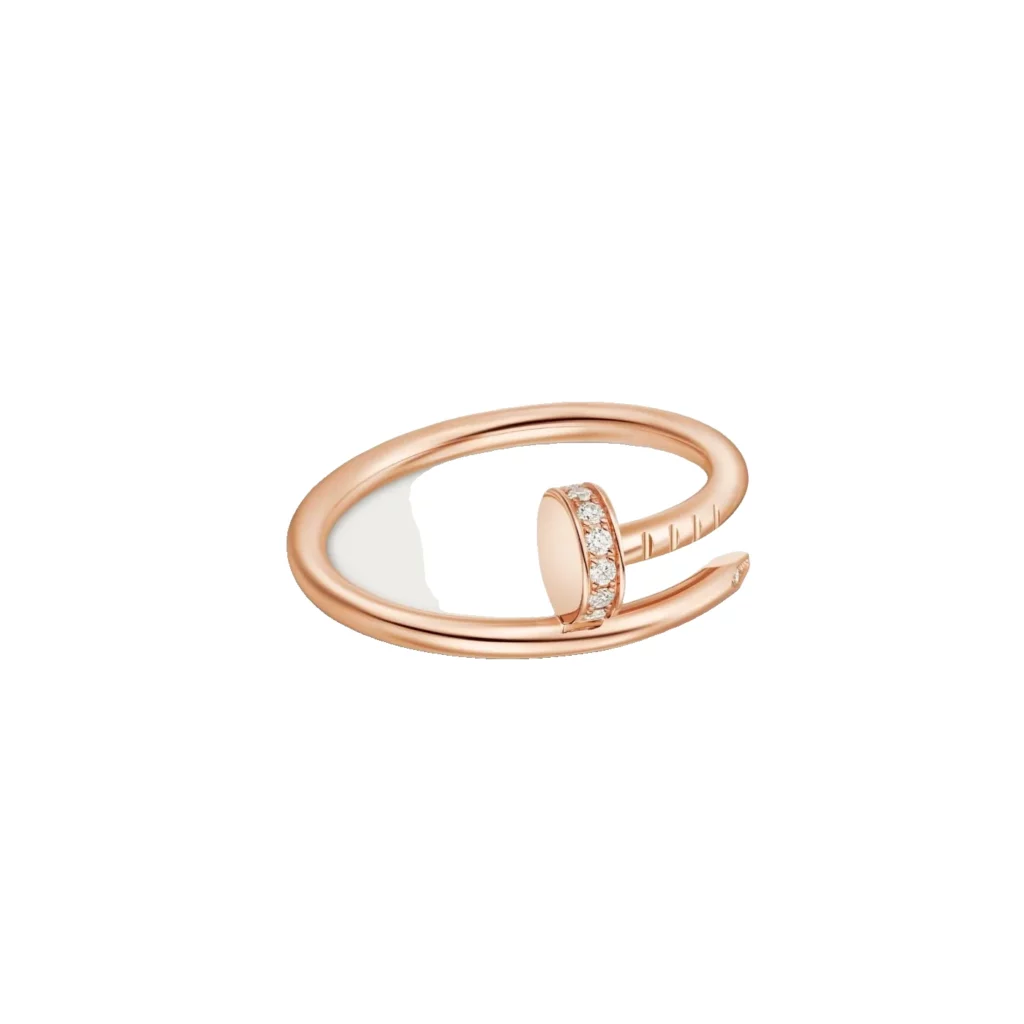 Bague Juste un Clou, petit modèle, diamants