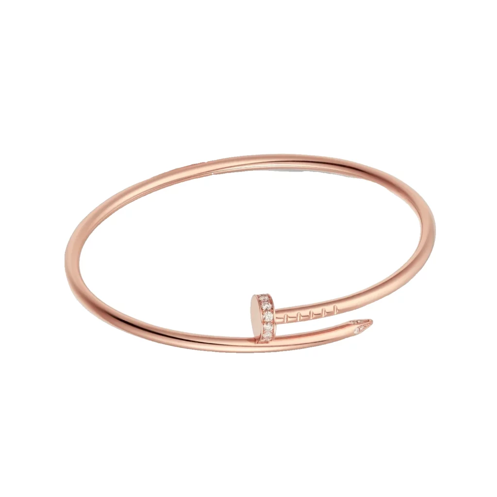 Bracelet Juste un Clou, petit modèle, diamants