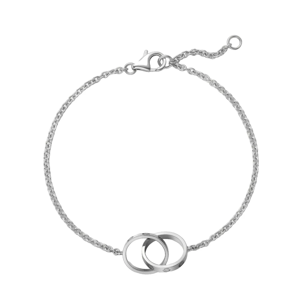 Bracelet LOVE, sur chaîne