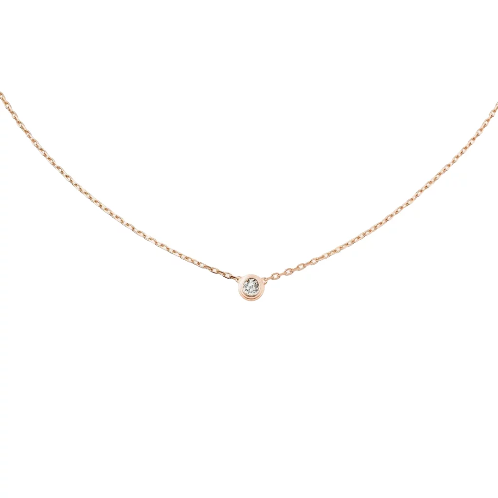 Pendentif Cartier d'Amour, diamant taille brillant, grand modèle