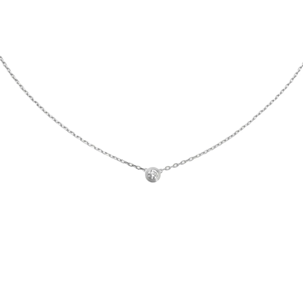 Pendentif Cartier d'Amour, diamant taille brillant, petit modèle