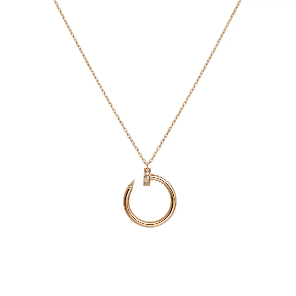 Pendentif Juste un Clou, diamants