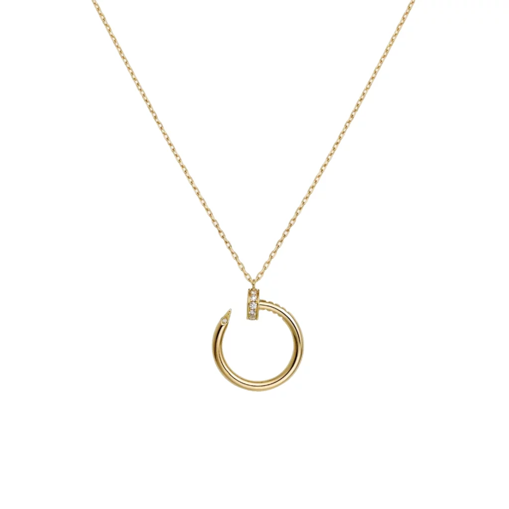 Pendentif Juste un Clou, diamants