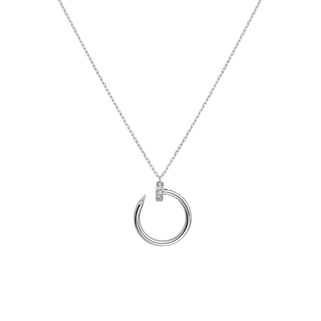 Pendentif Juste un Clou, diamants