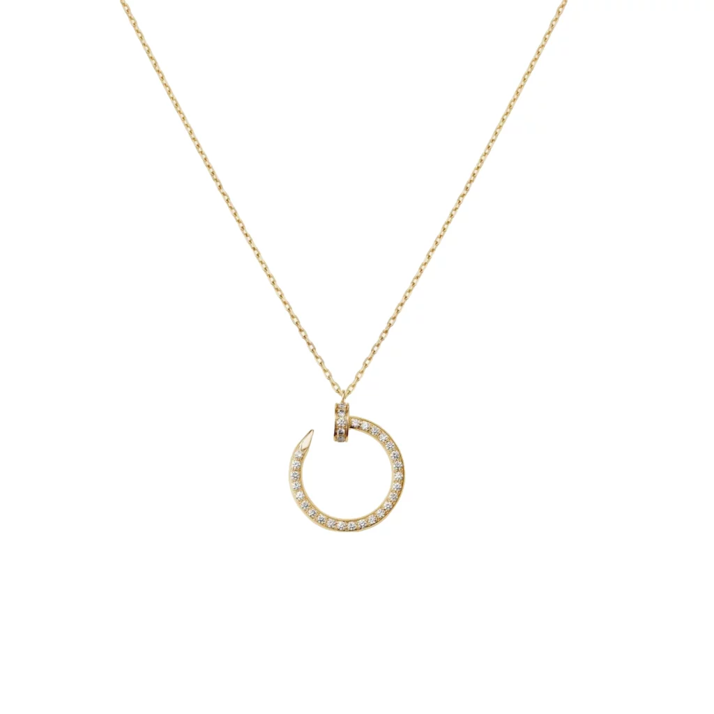 Pendentif Juste un Clou, diamants
