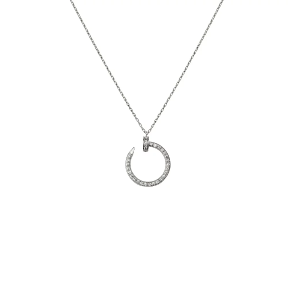 Pendentif Juste un Clou, diamants