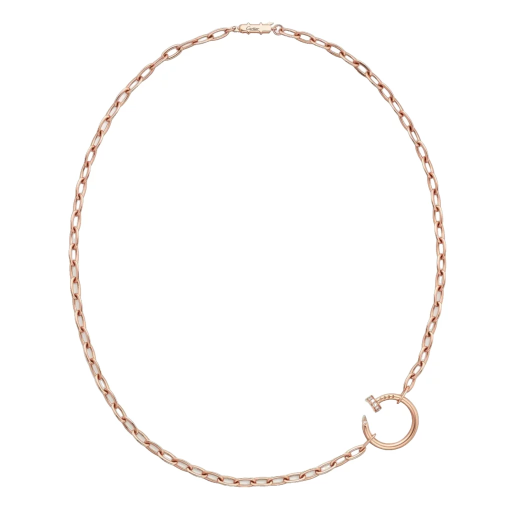 Collier Juste un Clou, diamants
