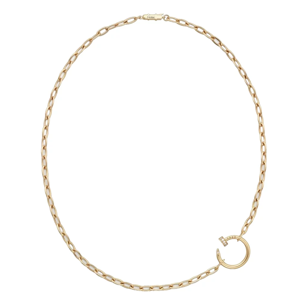 Collier Juste un Clou, diamants