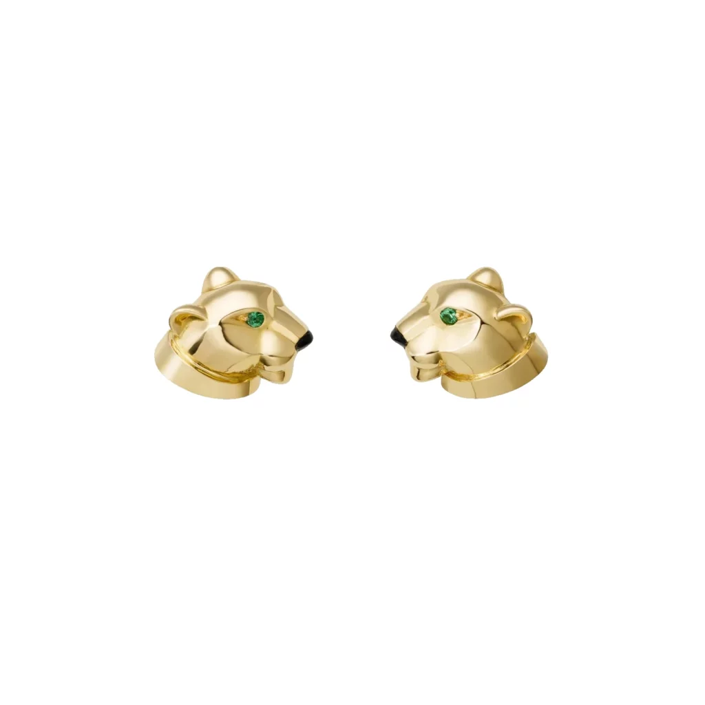 Puces d'oreilles Panthère de Cartier