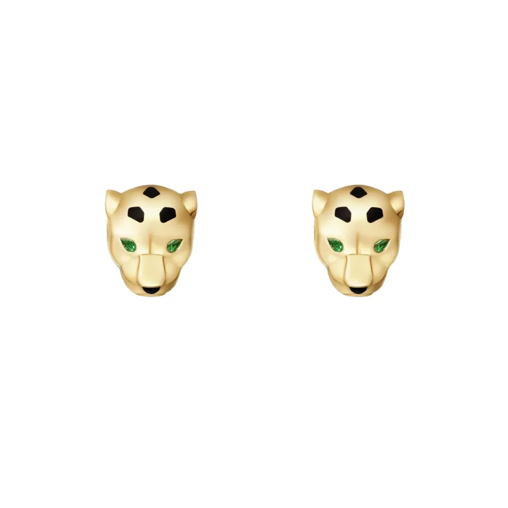 Puces d'oreilles Panthère de Cartier