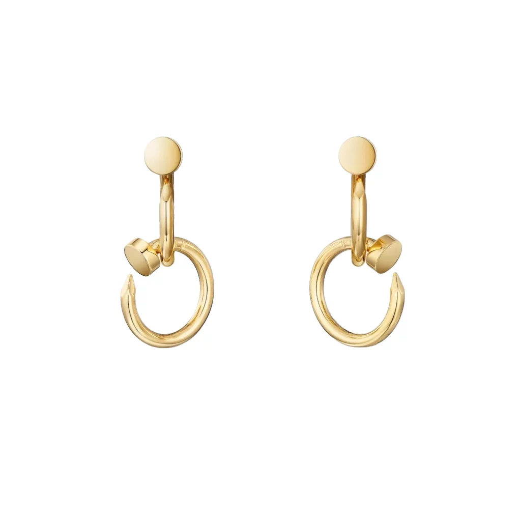 Boucles d'oreilles Juste un Clou, double