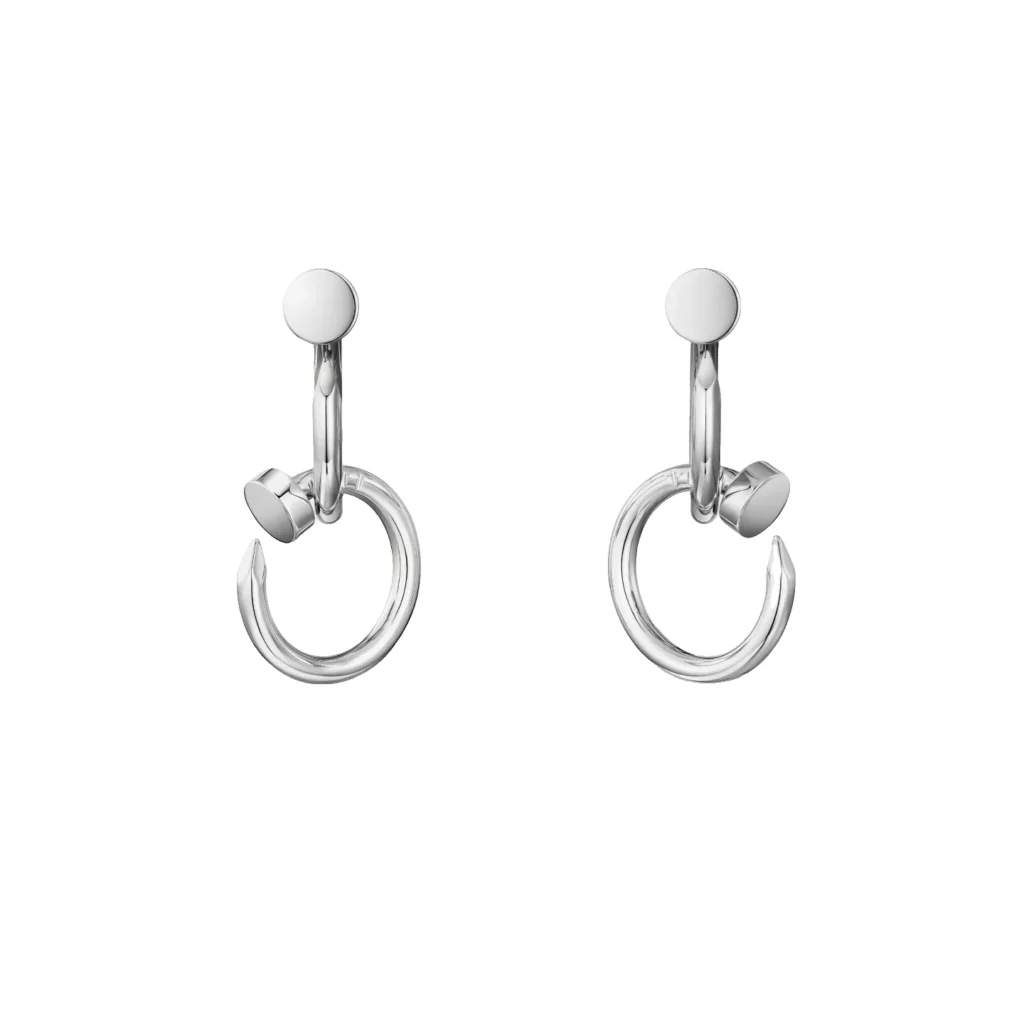 Boucles d'oreilles Juste un Clou, double