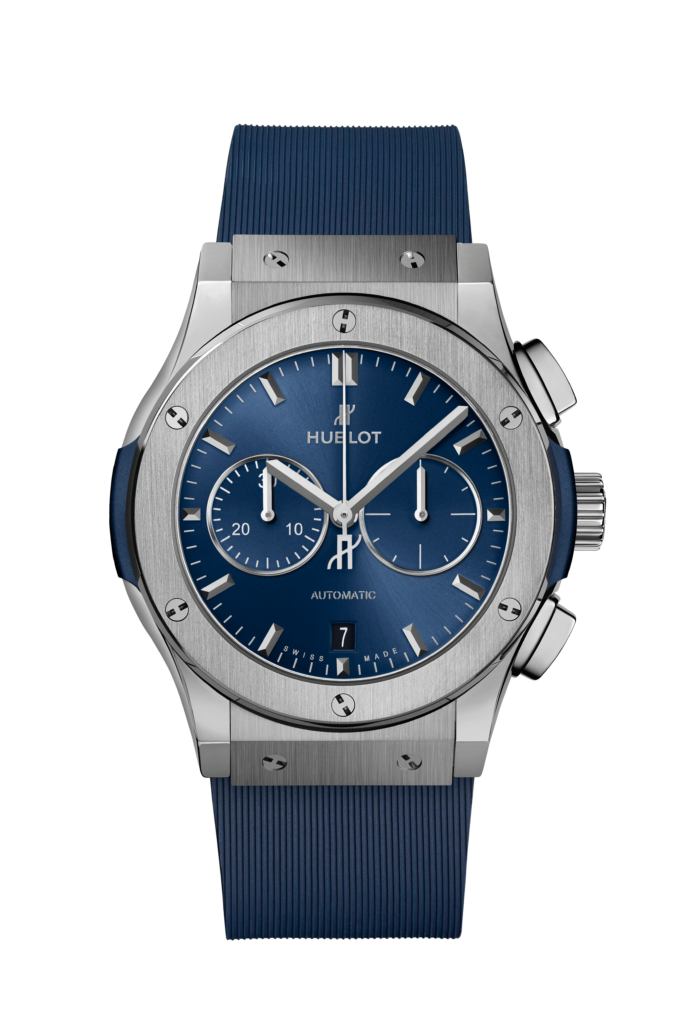 Hublot Classic Fusion Chronograph Titanium Blue 45 mm