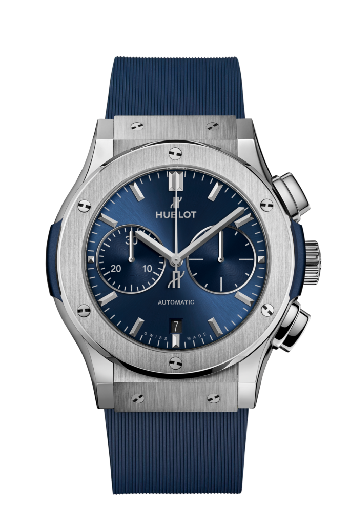 Hublot Classic Fusion Chronograph Titanium Blue 42 mm