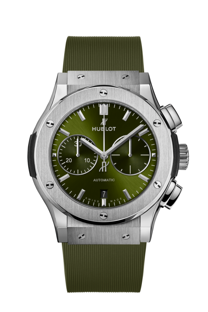 Hublot Classic Fusion Chronograph Titanium Green 45 mm