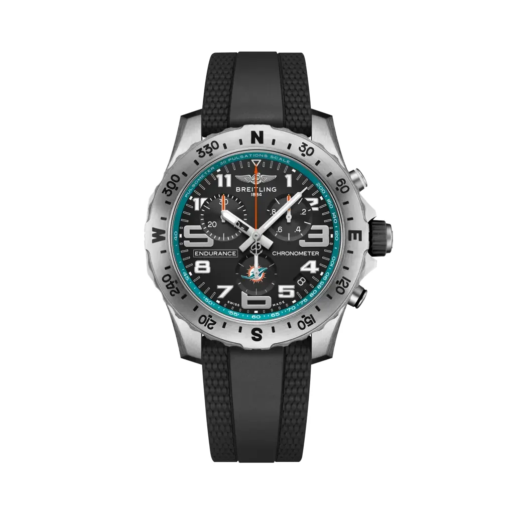 Breitling Endurance Pro 44 NFL Miami Dolphins Edition