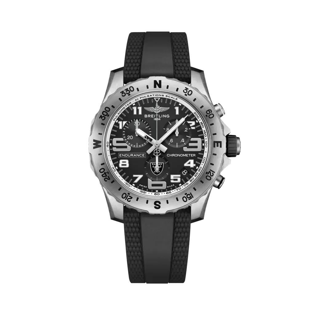 Breitling Endurance Pro 44 NFL Las Vegas Raiders Edition