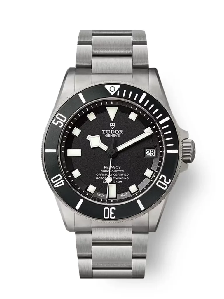 Tudor Pelagos Calibre Manufacture MT5612 Disque noir mat en céramique Bracelet en titane
